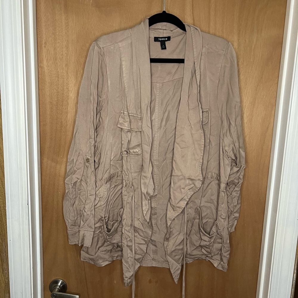 Torrid thin jacket